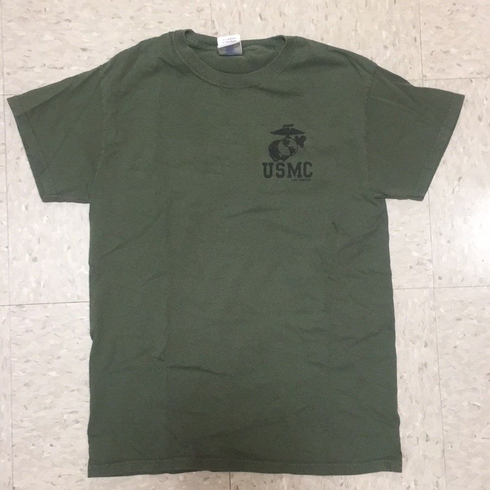 💚 Green United States Marine Corps t-shirt 💚